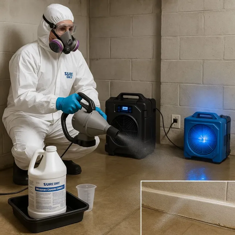Sanitization and Odor Removal process in Harrison, NE