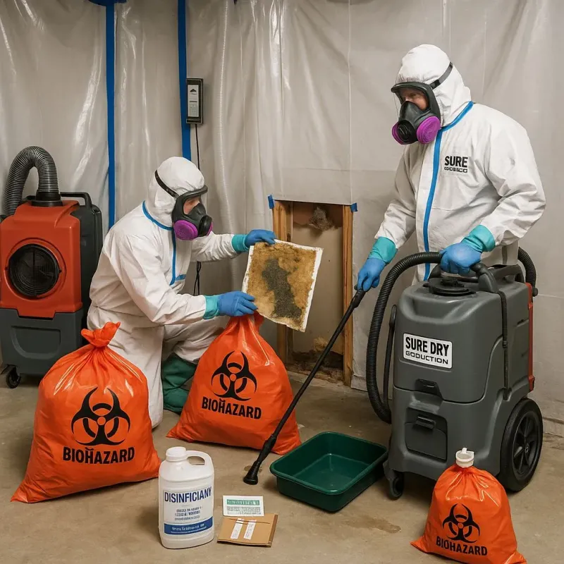 Contaminated Water Handling Protocols process in Harrison, NE